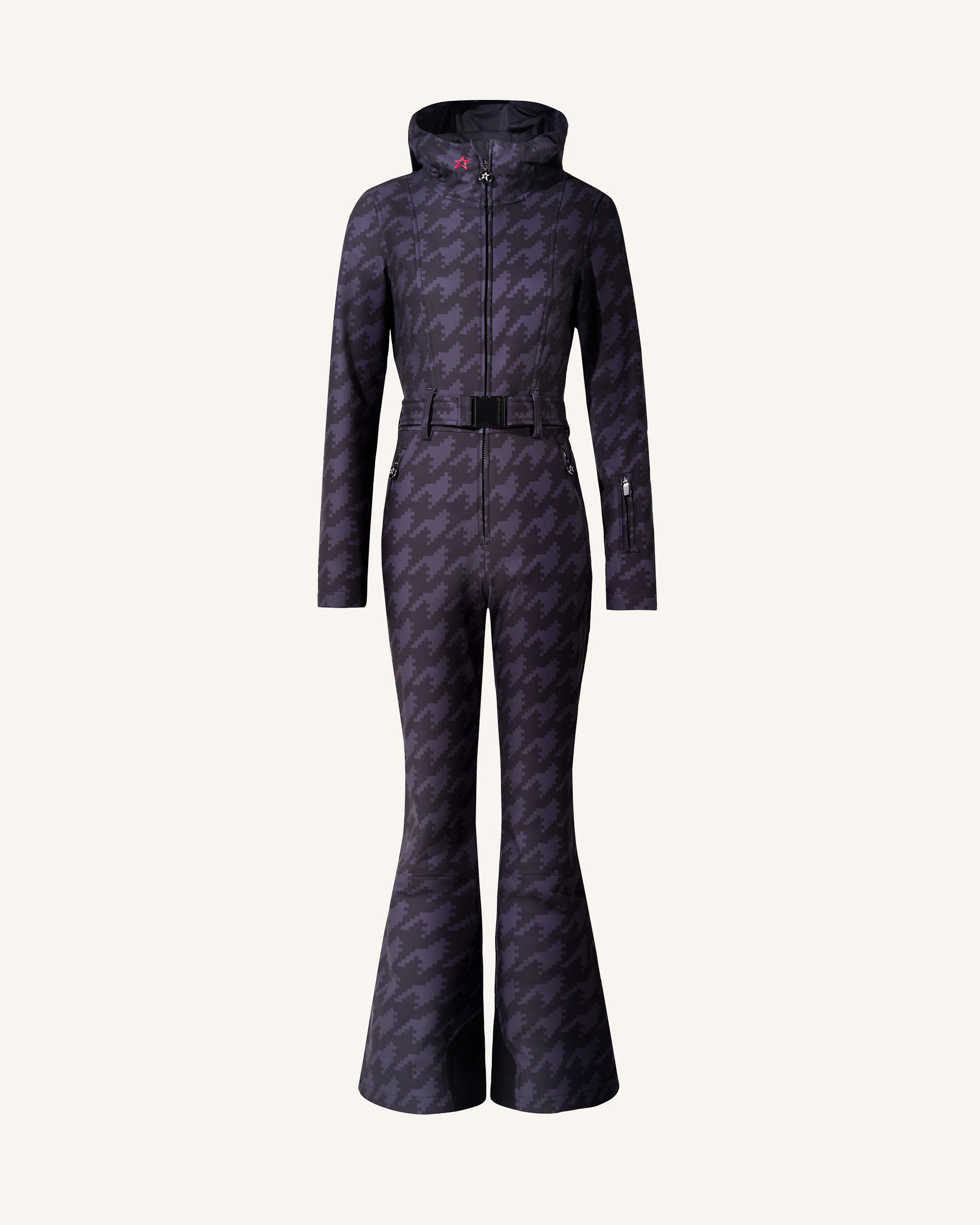 Houndstooth Tignes Ski Suit - 1