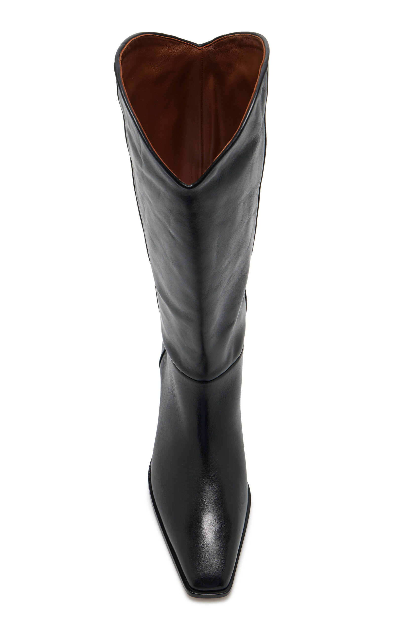 Bettina Leather Western Boots black - 3