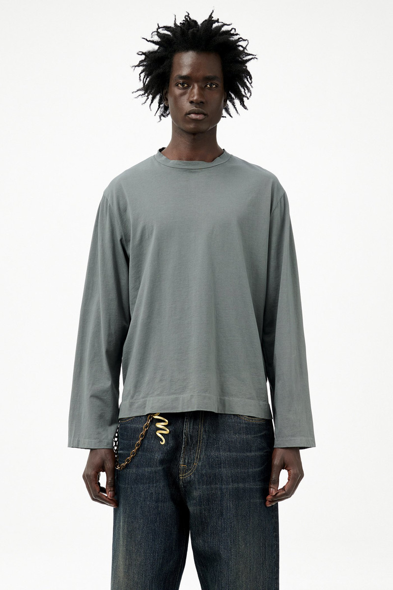 Box Longsleeve Grey Sage Clean Jersey 3