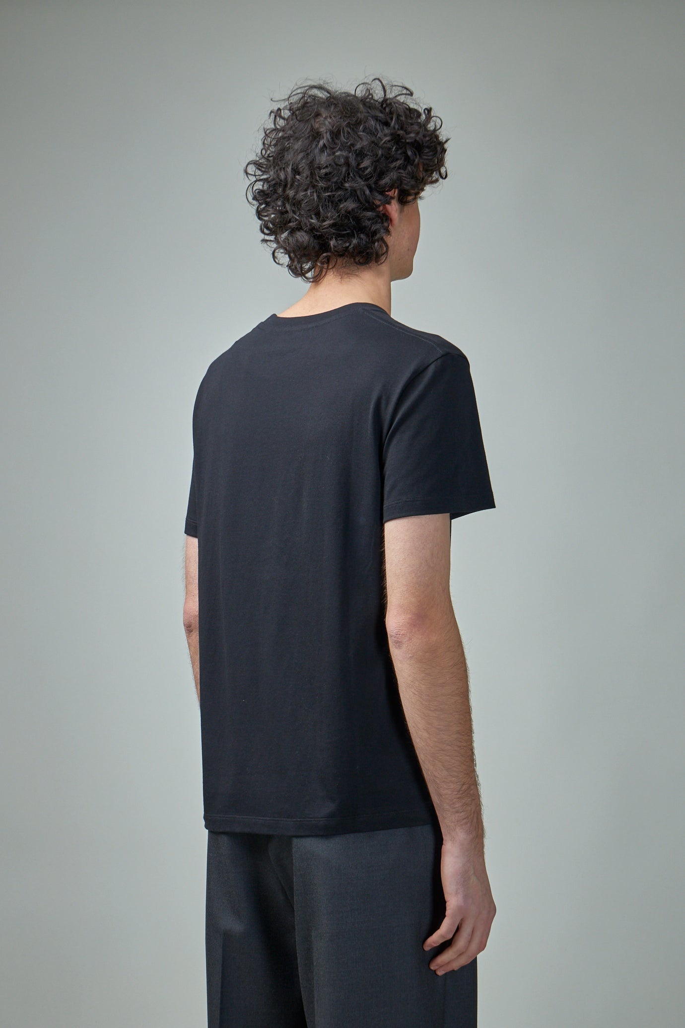 Cotton T-Shirt with Vlogo Patch - 3
