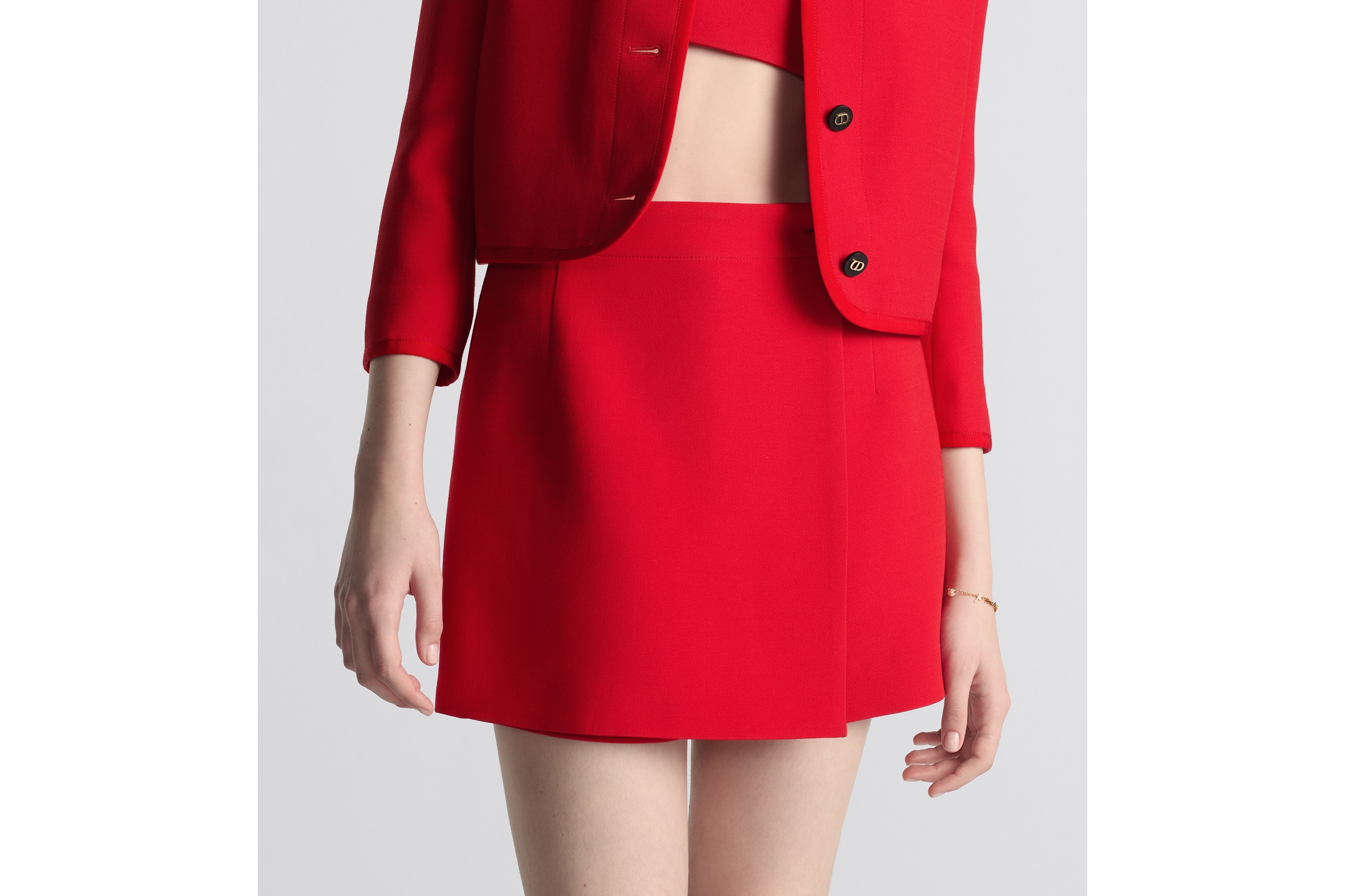 Dioramour Skort with CD Button - 4