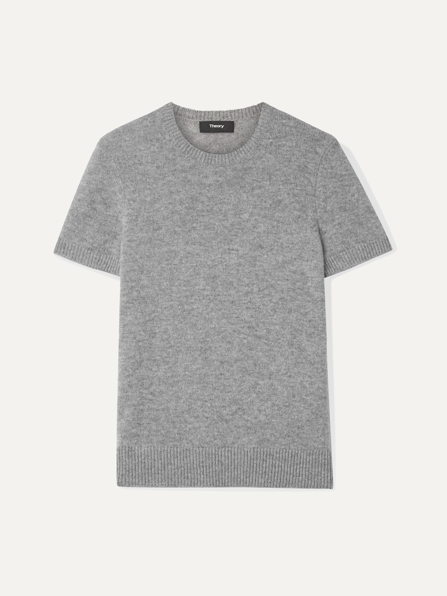 Basic Tee Feather Cashmere Gray - 1