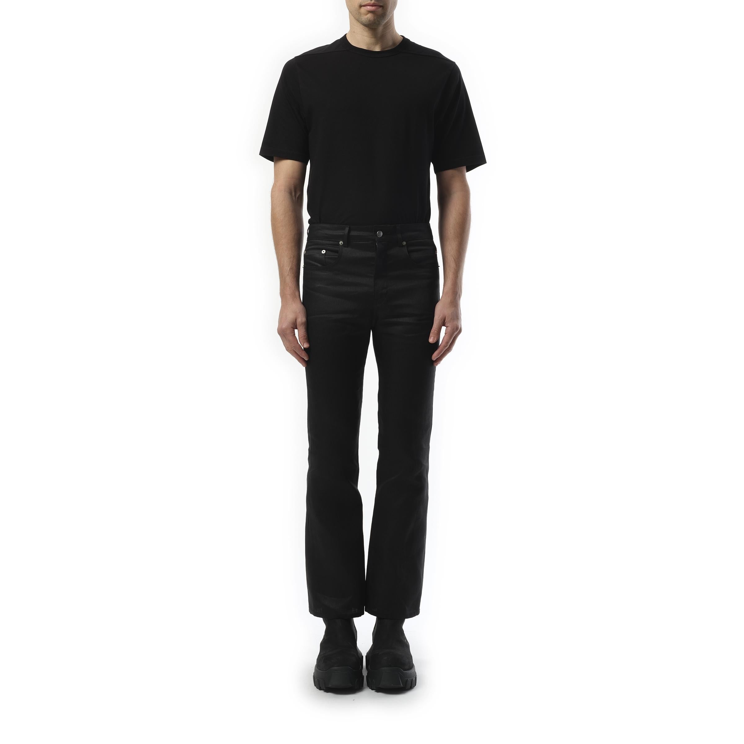 Headon Utility Pants in Black - 4