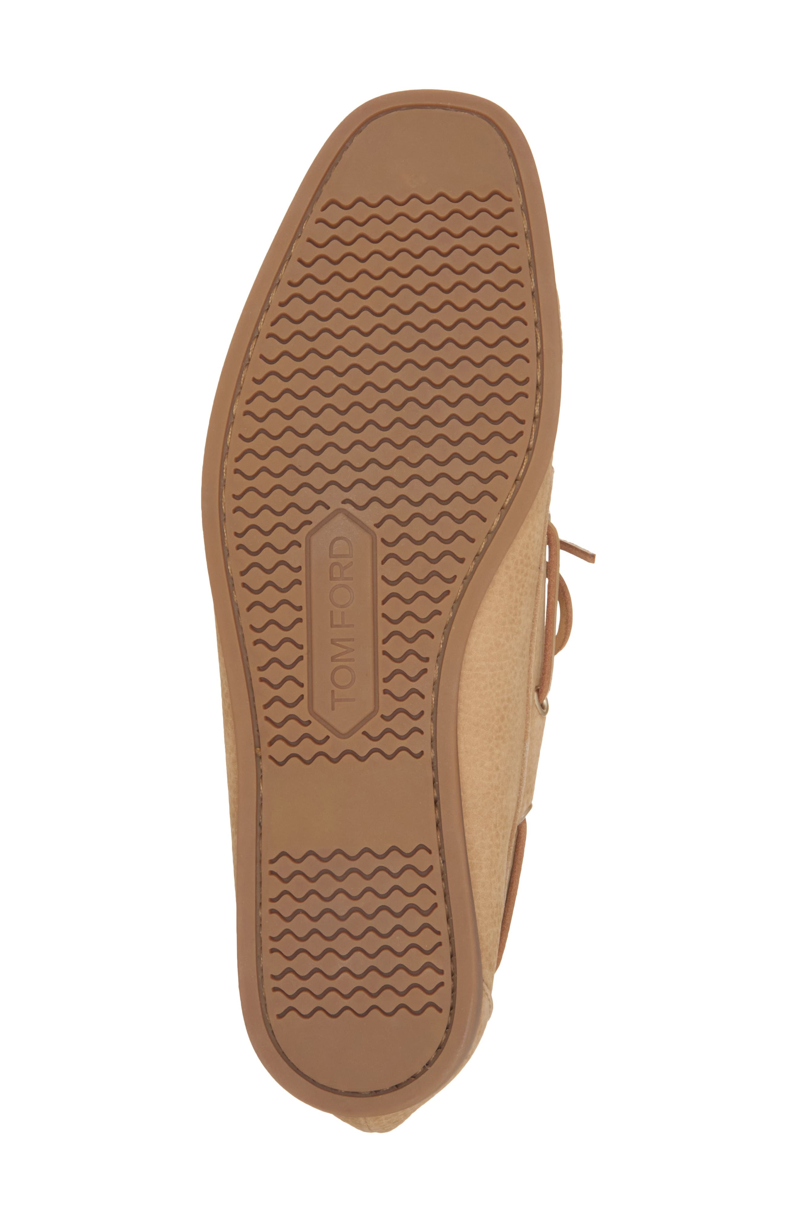 TOM FORD Robin Boat Shoe in 3Ba09 Peanut/Amber at Nordstrom - 6