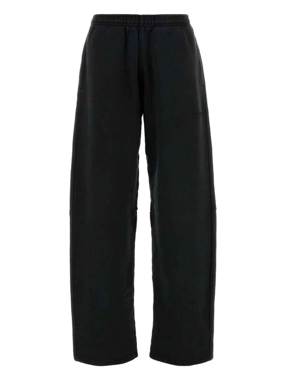 cotton elasticated-waist pants - 1