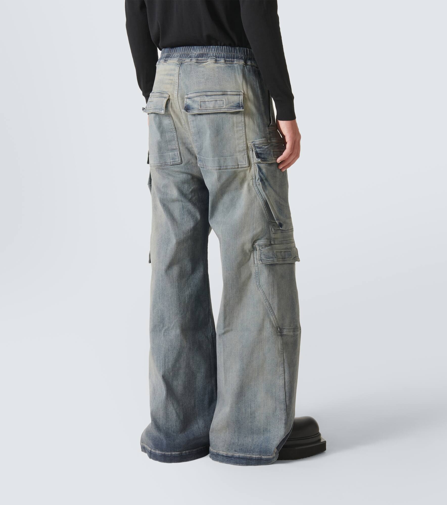 Jumbo Bela cotton-blend cargo pants - 4