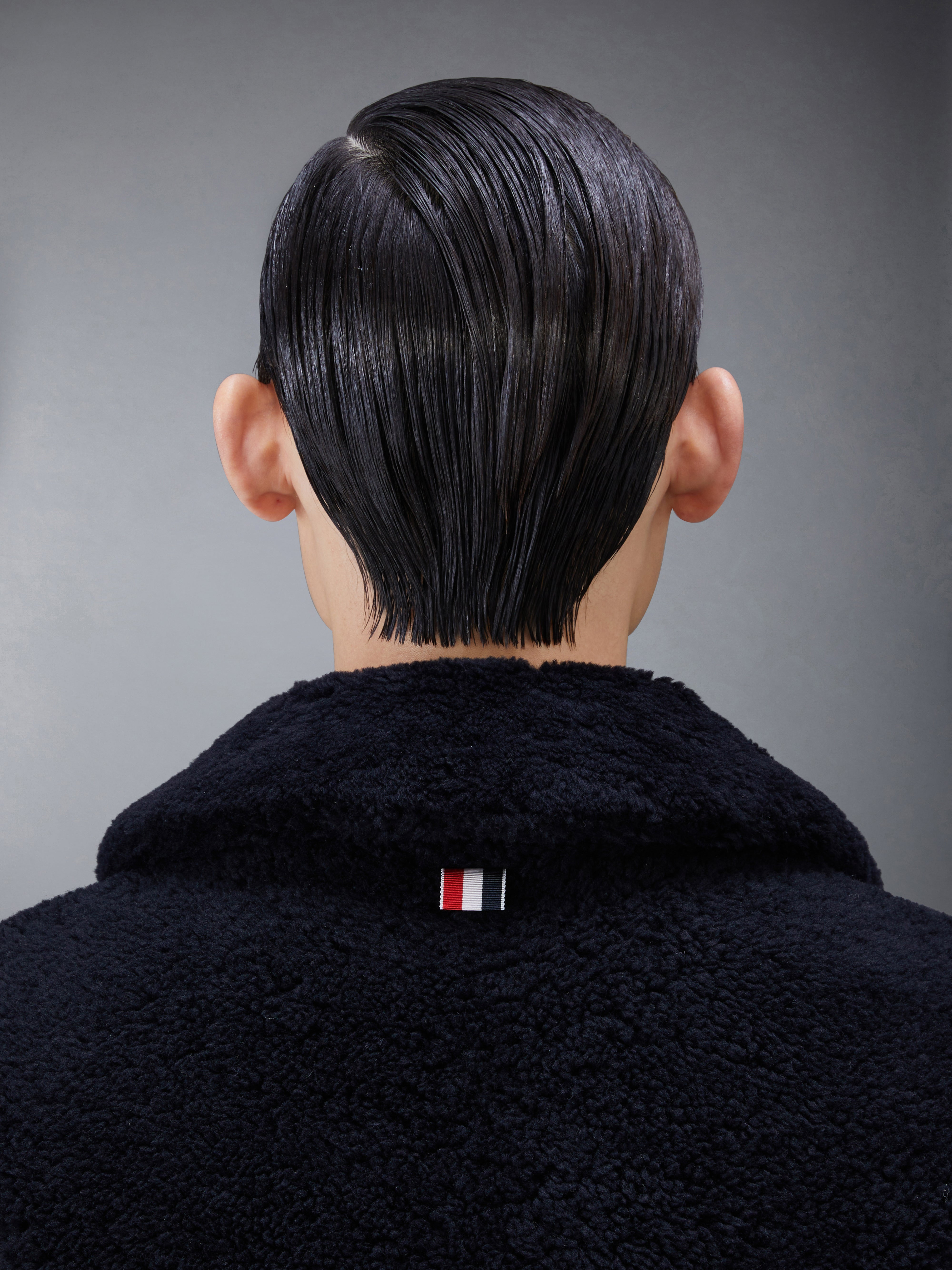 Shearling 4-Bar Peacoat - 4