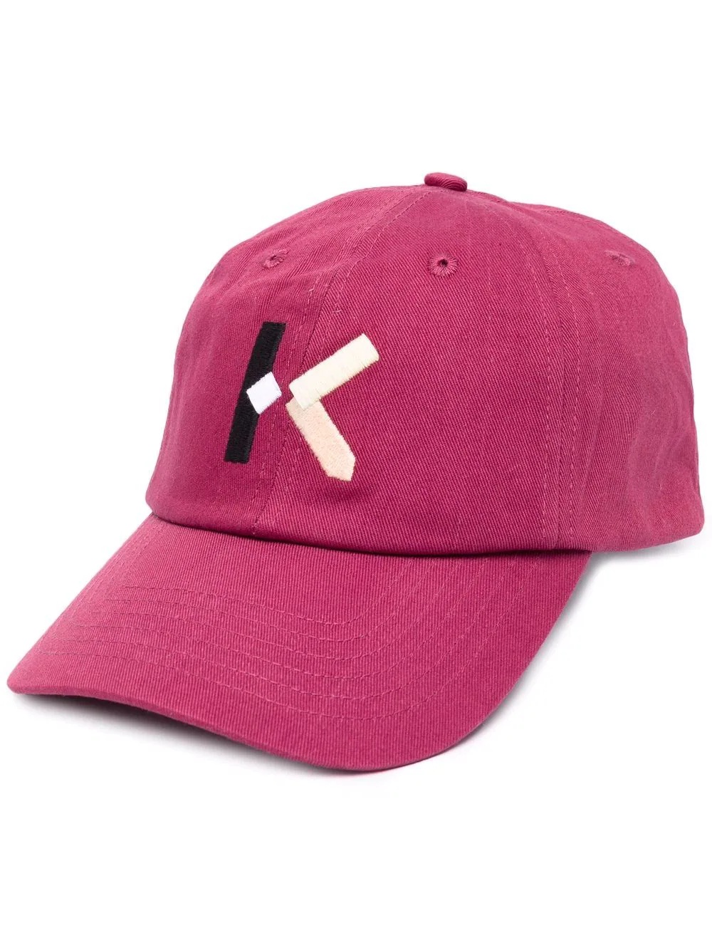 logo embroidered cap - 1