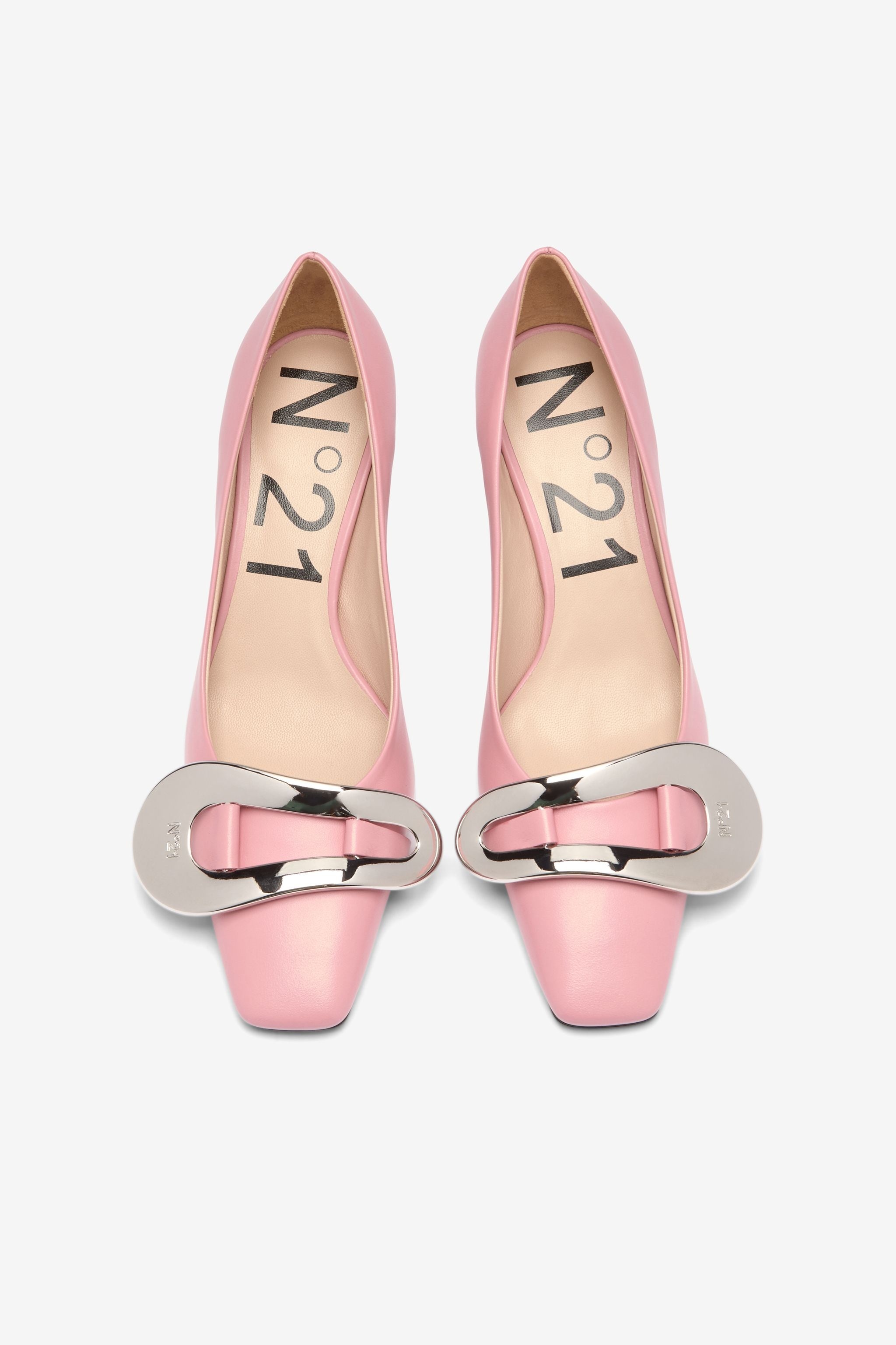 BUCKLE-EMBELLISHED PUMPS - 2