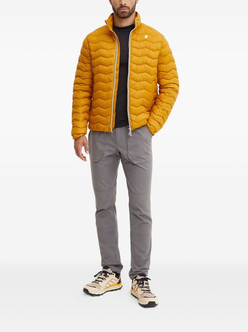 Valentine quilted-pattern jacket - 2