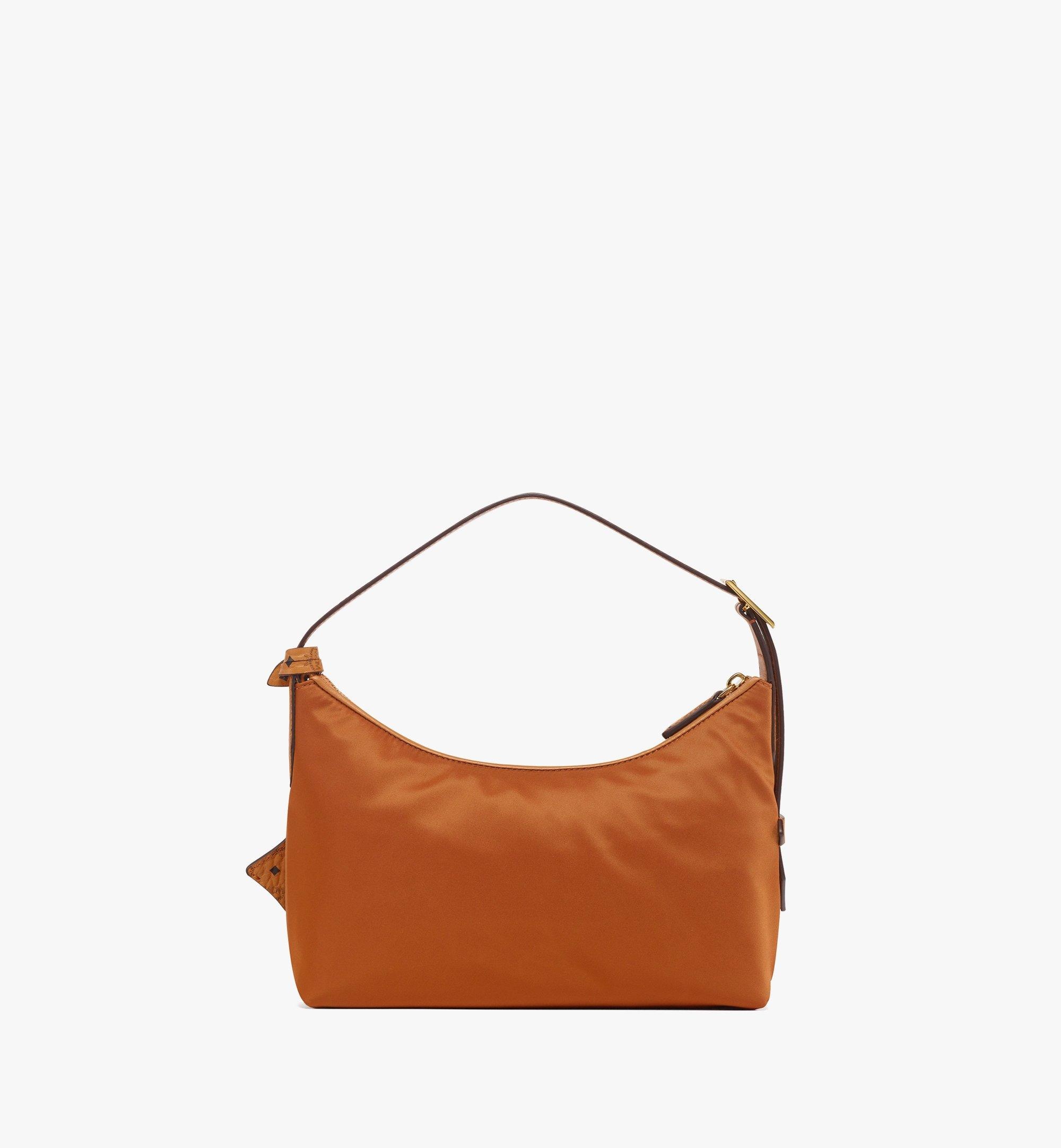 Aren Hobo in Recycled Nylon and Monogram Print Leather - 4