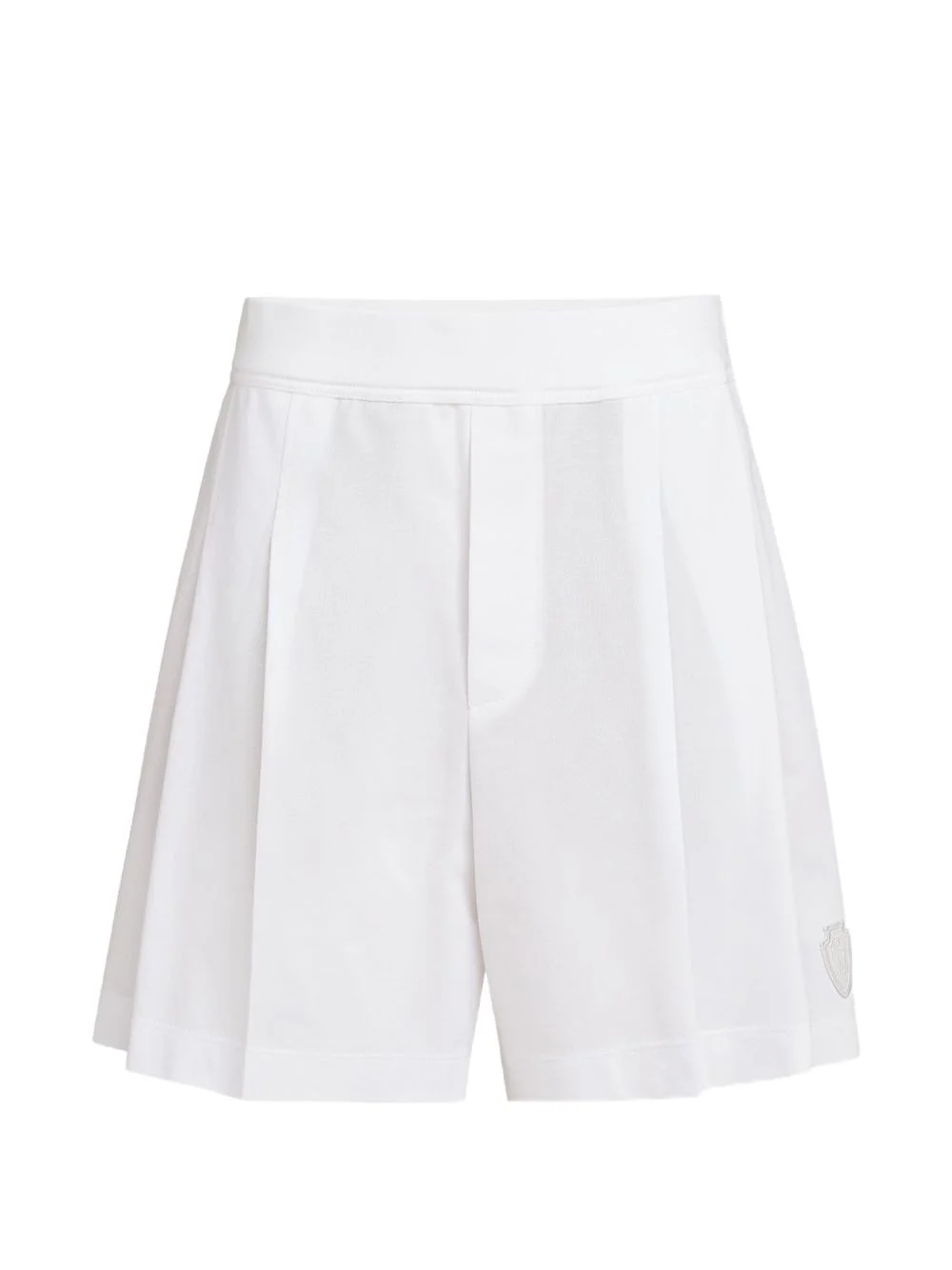 cotton piqué shorts - 1