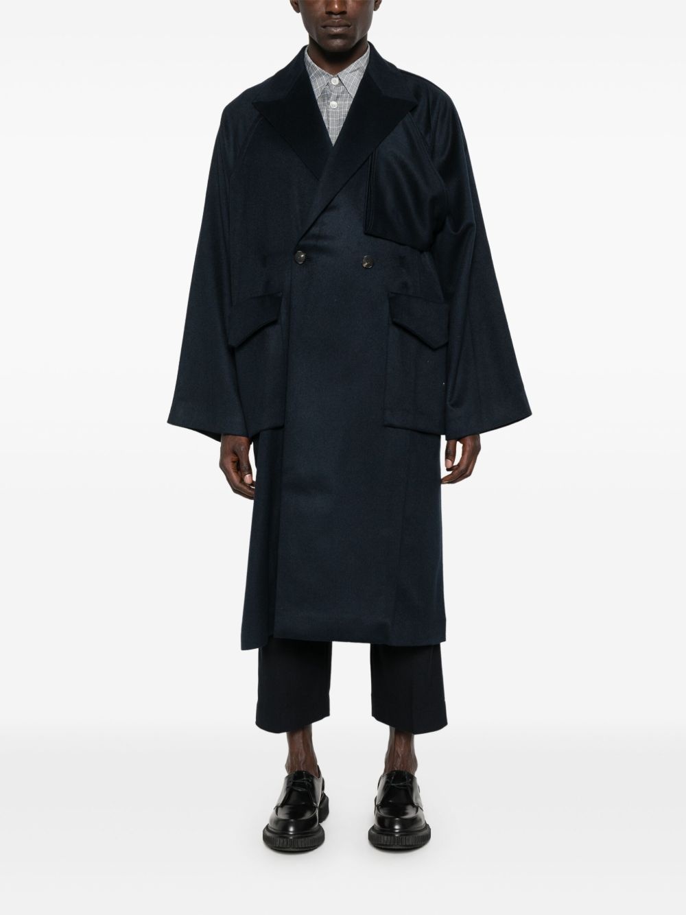 internal-belt coat - 2