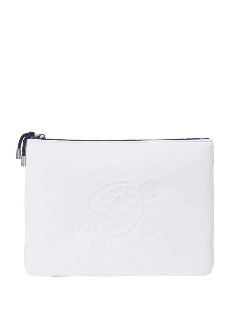 Pool embossed-turtle clutch bag - 1