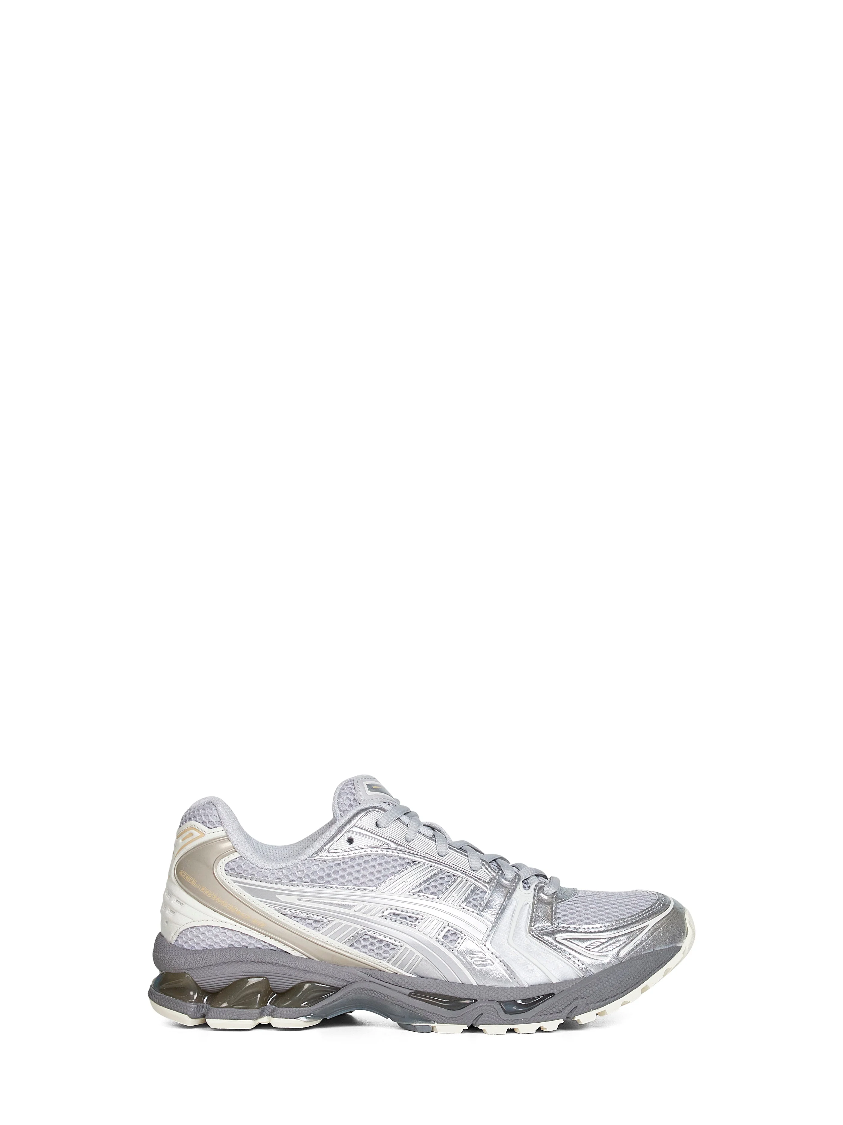 Concrete and pure silver GEL-KAYANO 14 sneakers - 1