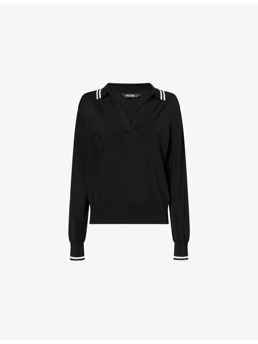 Taylor Knitted Polo Top - 1