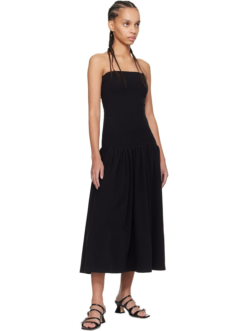 Aeyde Black Eanna Nappa Leather Heeled Sandals outlook