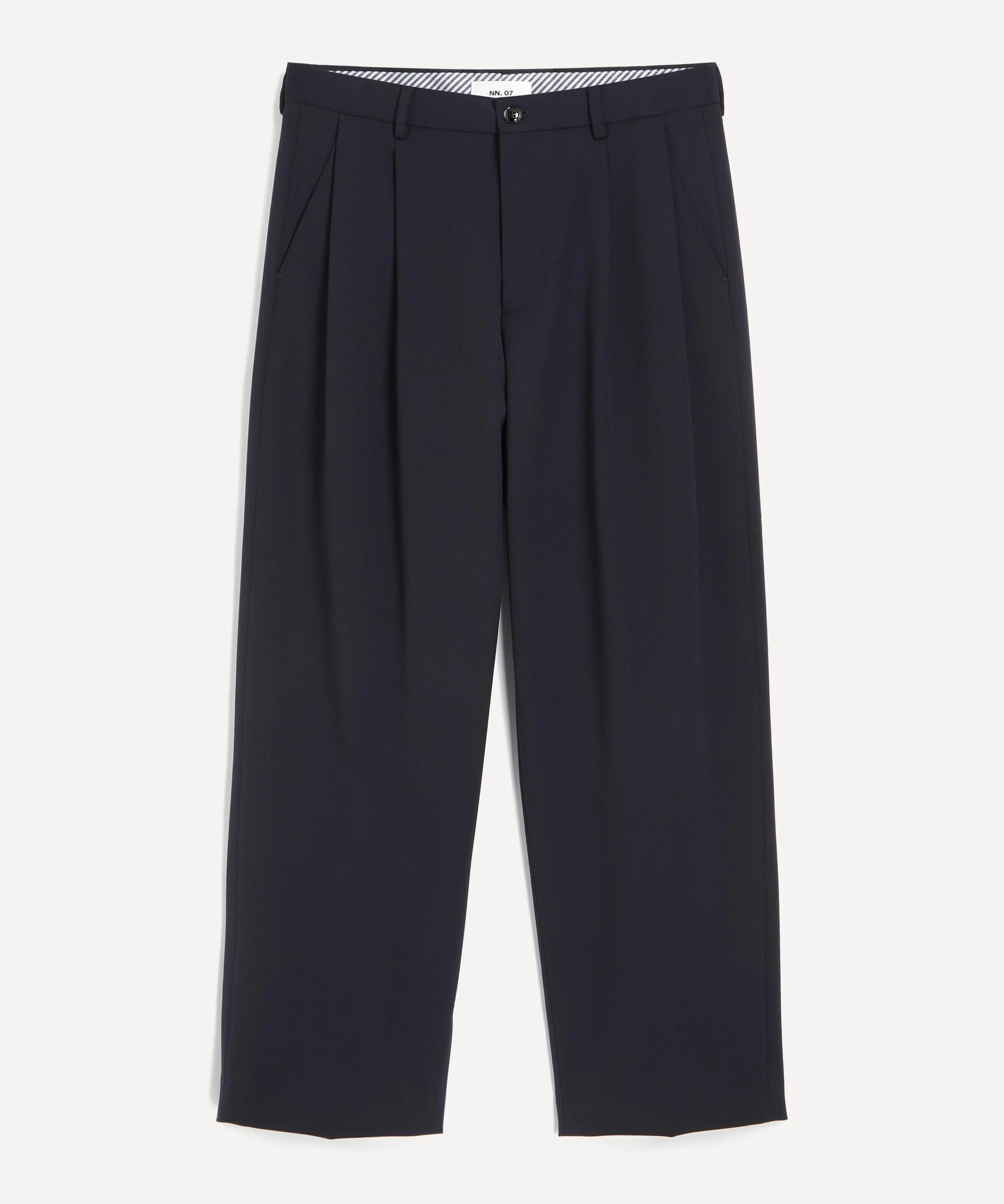 Justin Tailored Relaxed-Fit Trousers - 1