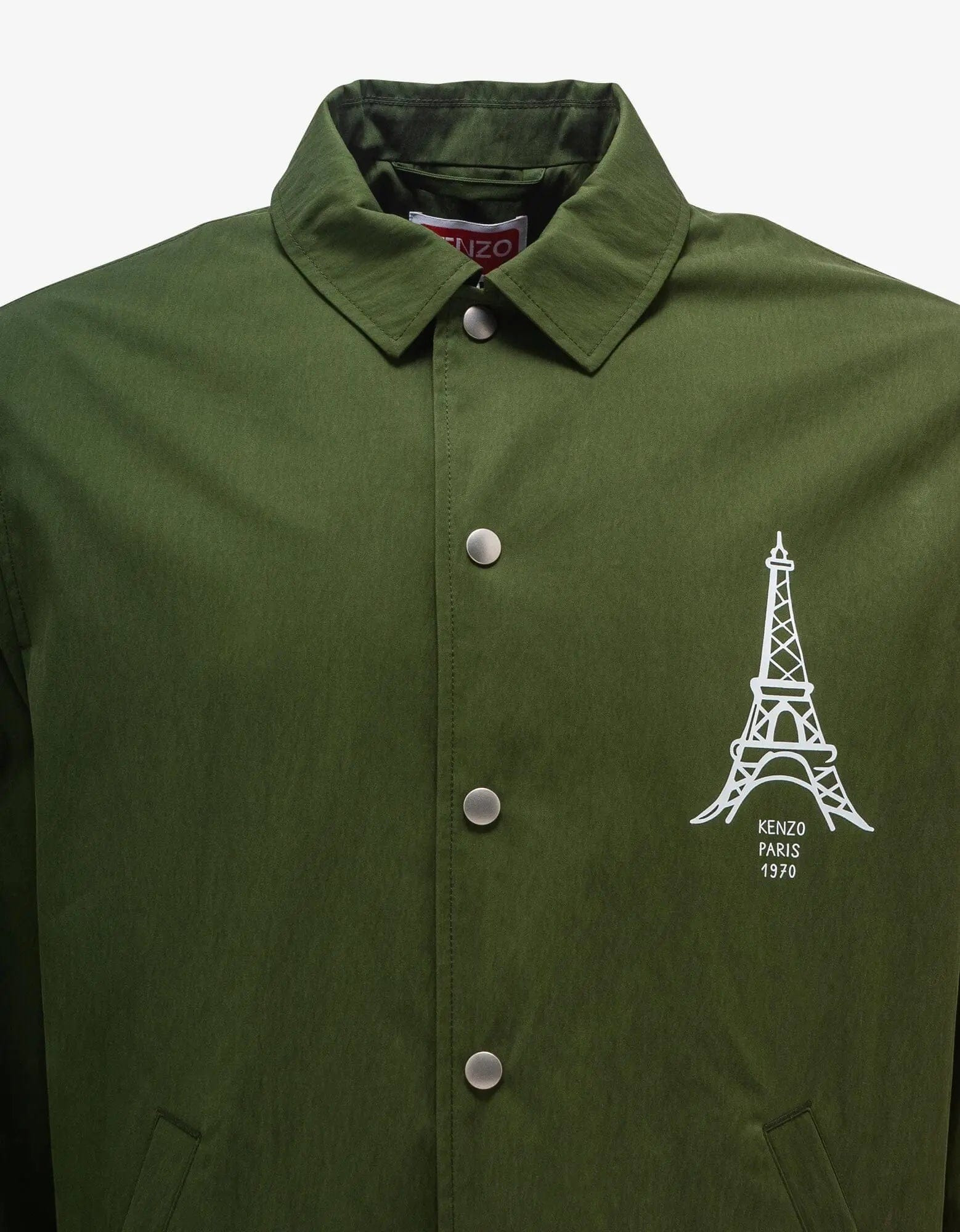 Kenzo Dark Khaki Paris-Japan Coach Jacket - 3