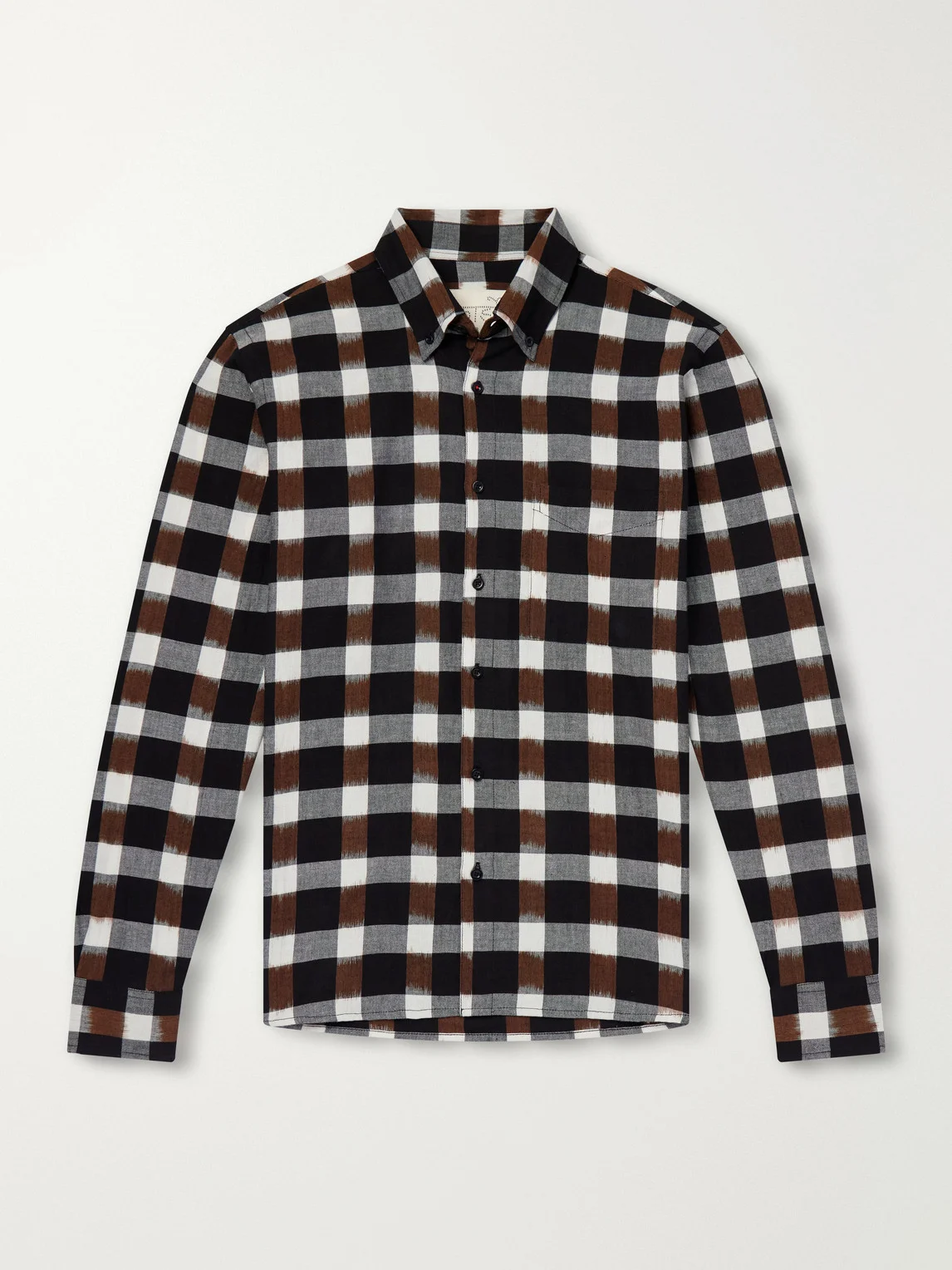 Ronald Checked Cotton Shirt - 1