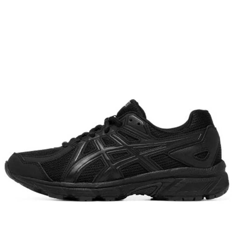 (WMNS) ASICS Jog 100T 낮은 정상 착용 저항하는 비 미끄러짐 검정 1022A335-001 - 1