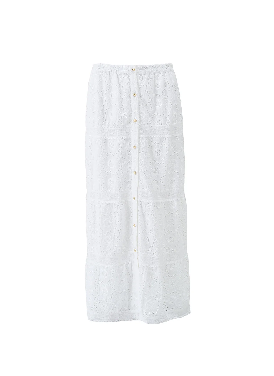 NOVIE WHITE SKIRT - 1
