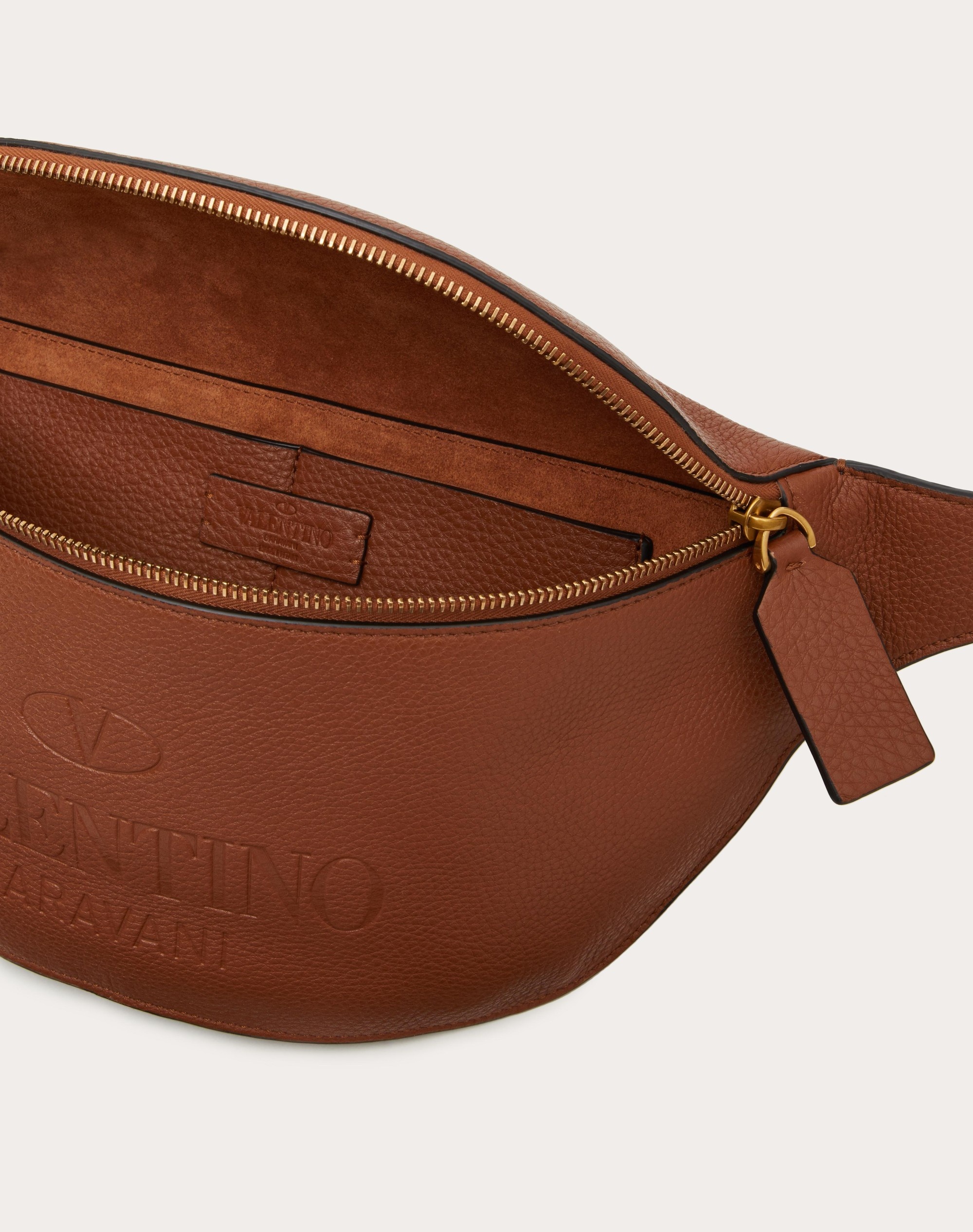 VALENTINO GARAVANI IDENTITY LEATHER BELT BAG - 4