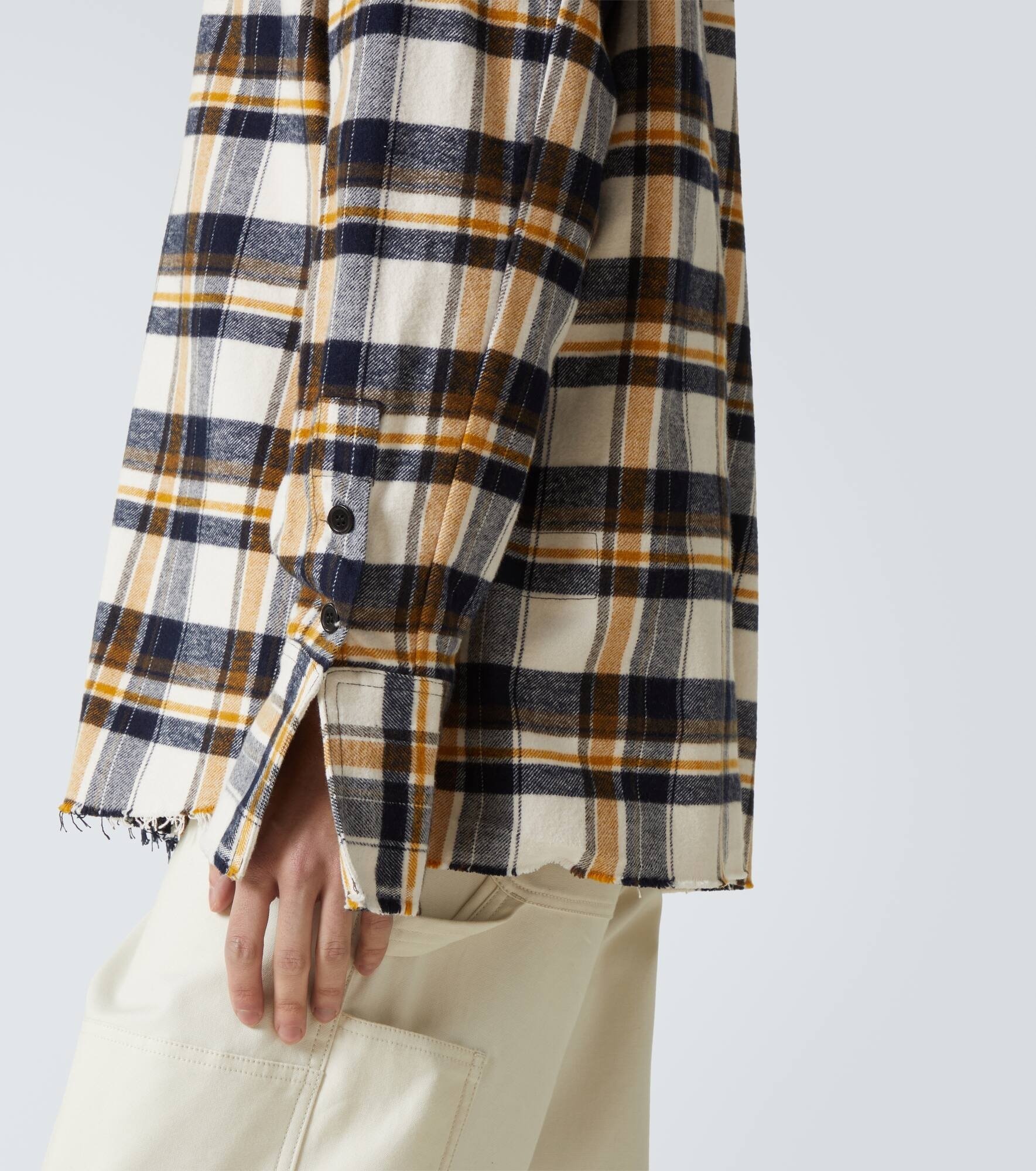 Plaid cotton shirt - 6