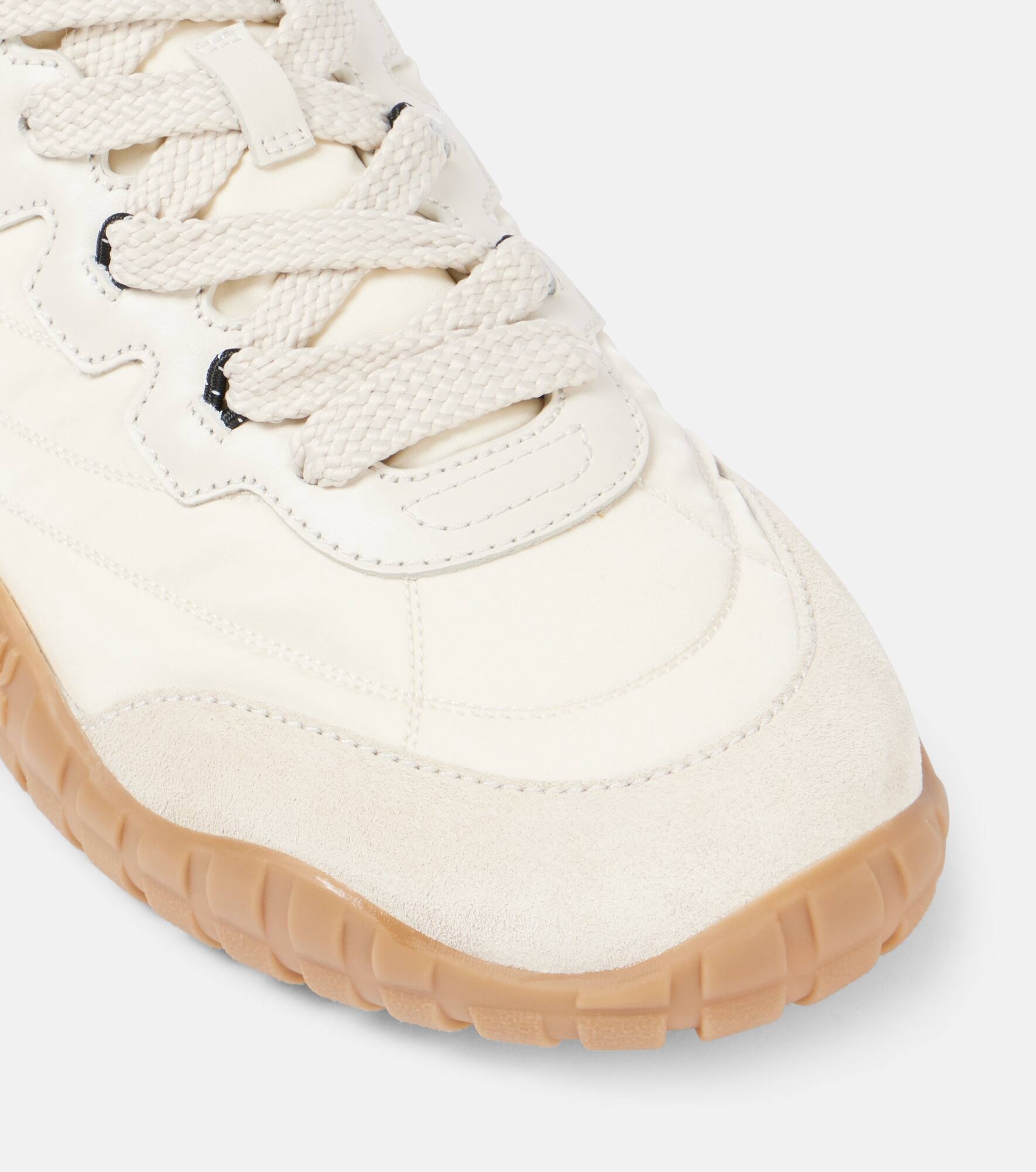 Tyre suede-trimmed sneakers - 5