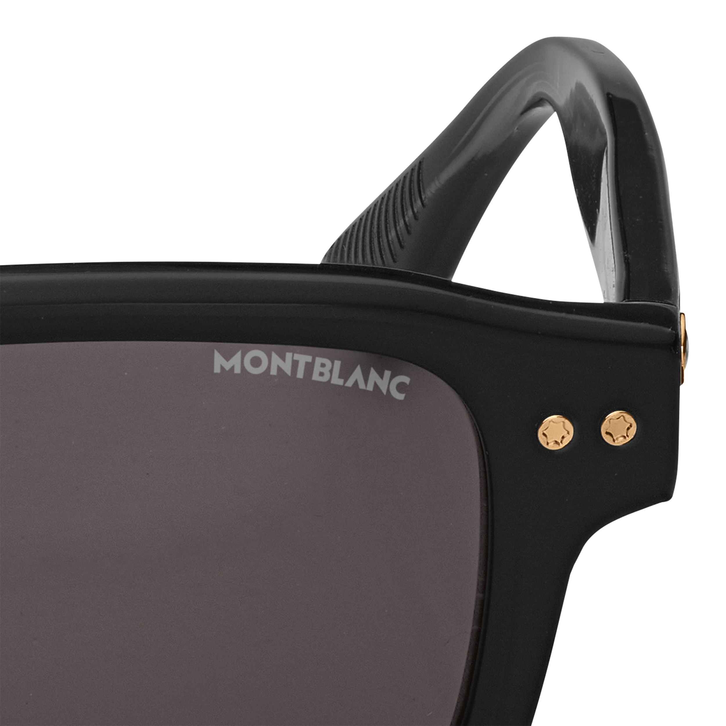 Rectangular Sunglasses with Black Acetate Frame - 3