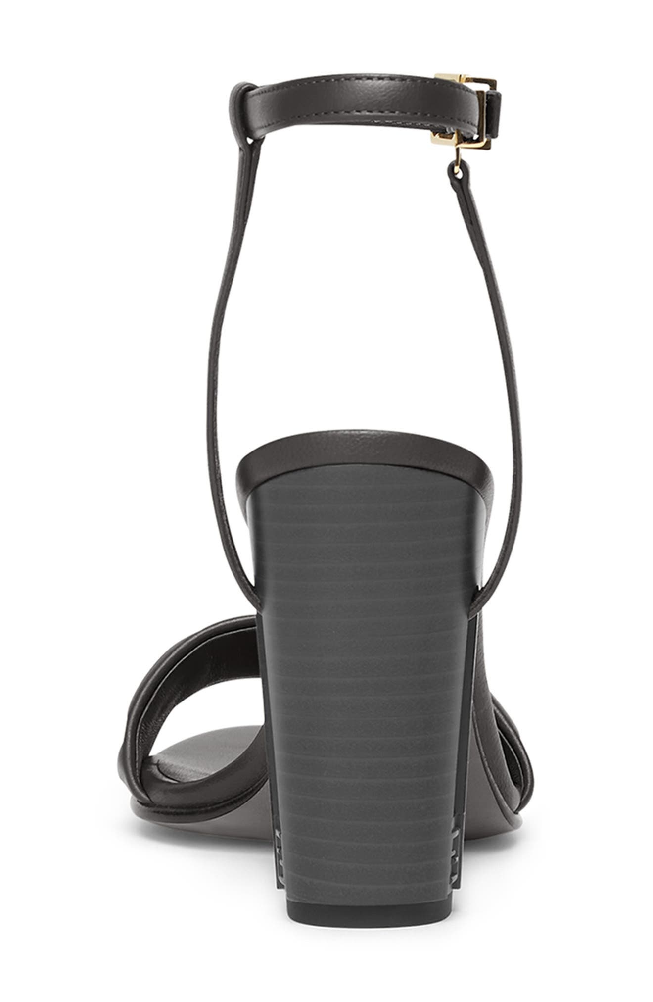 Fendi Delfina Ankle Strap Sandal in Nero/Nero at Nordstrom - 4