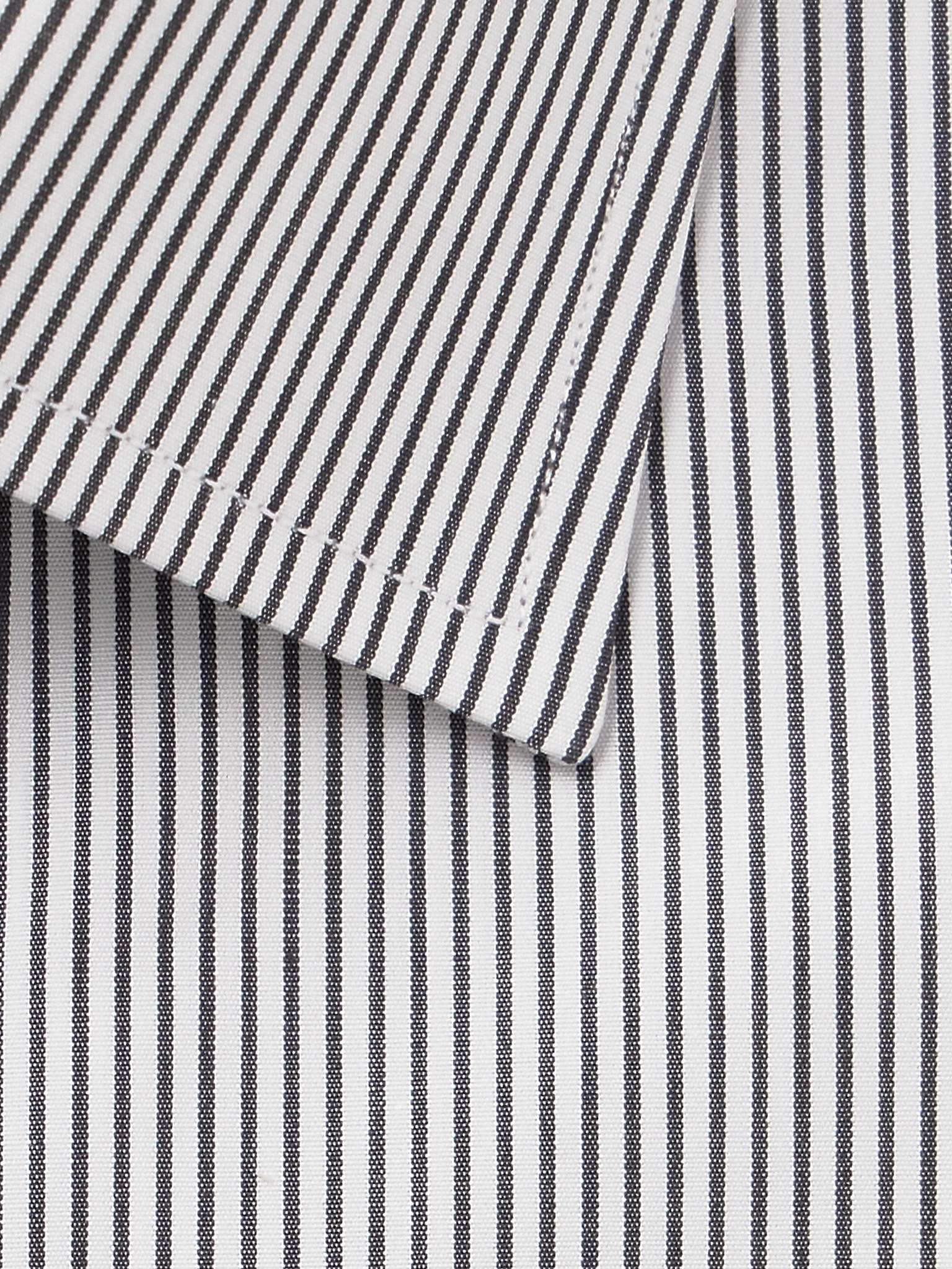 Striped Cotton-Poplin Shirt - 5