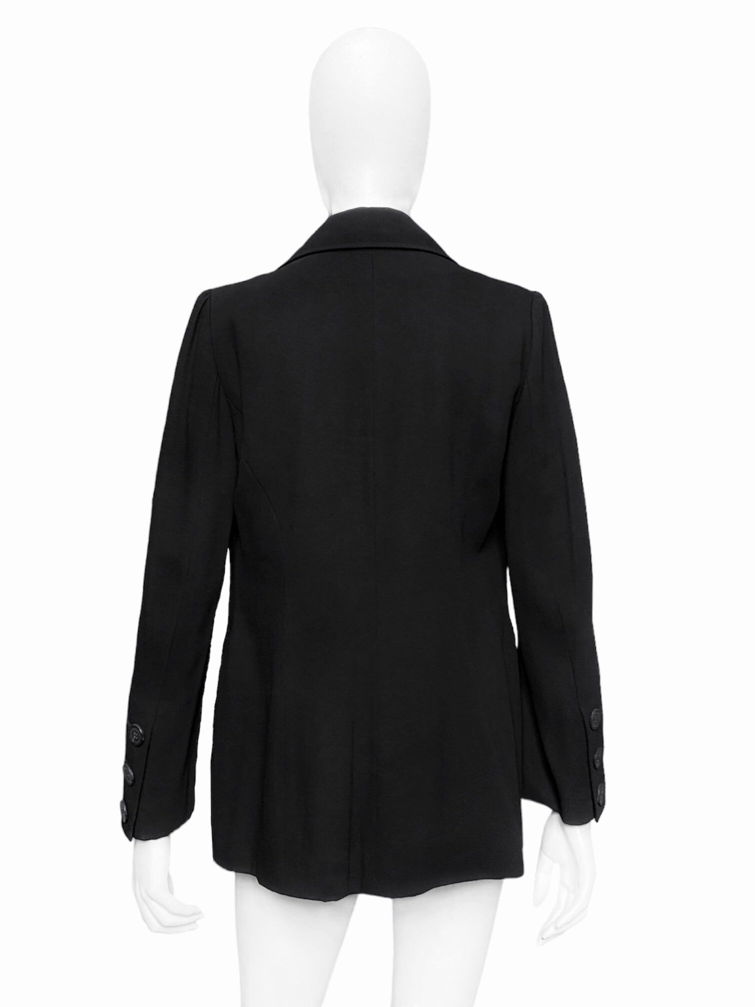 Ann Demeulemeester Fall 1995 Oversized Lapel Wool Blazer 38 - 4