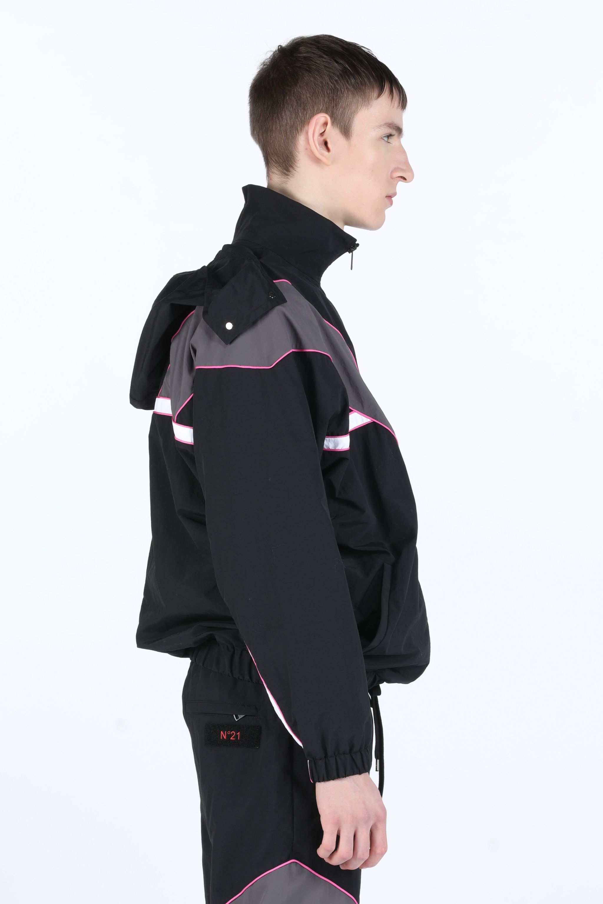 PANELLED TRACK JACKET - 3
