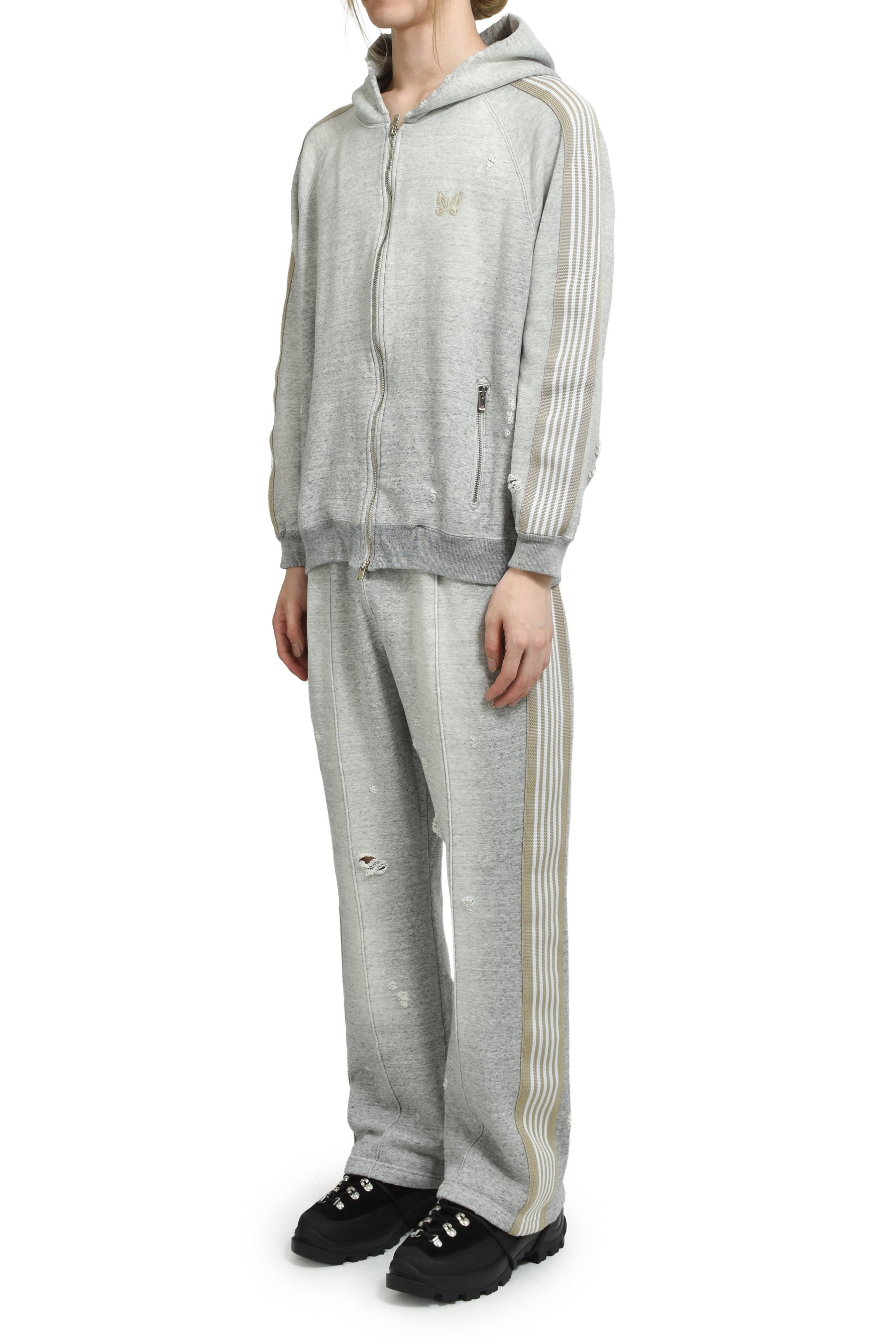 BOOT-CUT TRACK PANT(EXCLUSIVE) / GRY - 6