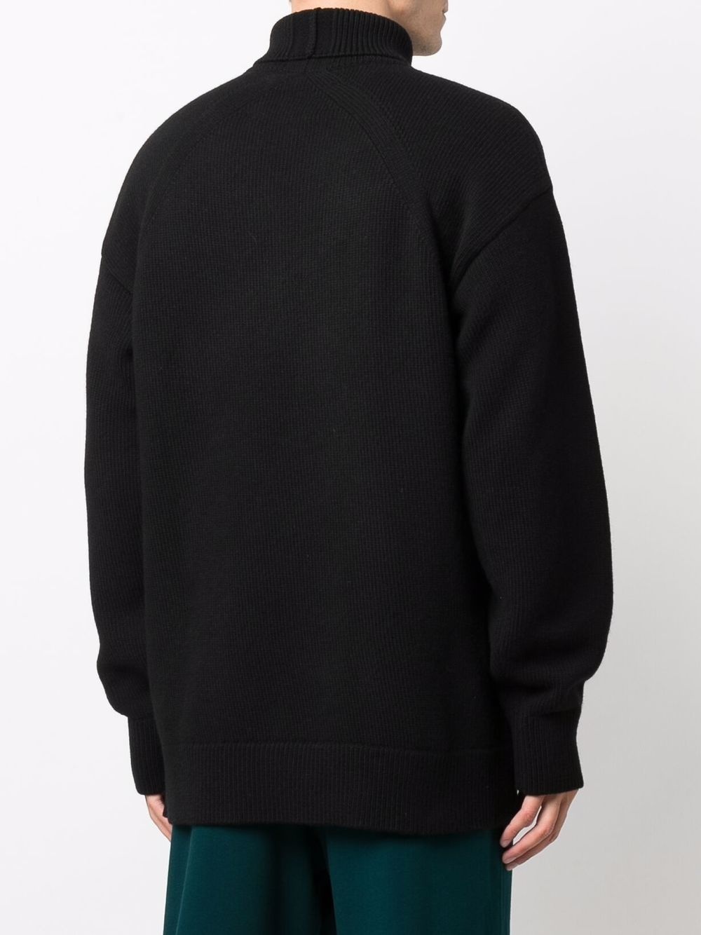 funnel neck jumper - 4