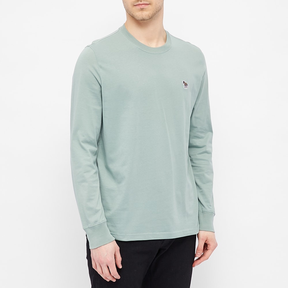 Paul Smith Long Sleeve Zebra Logo Tee - 3