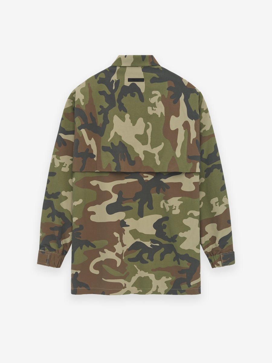 Military Nylon Overshirt - 2