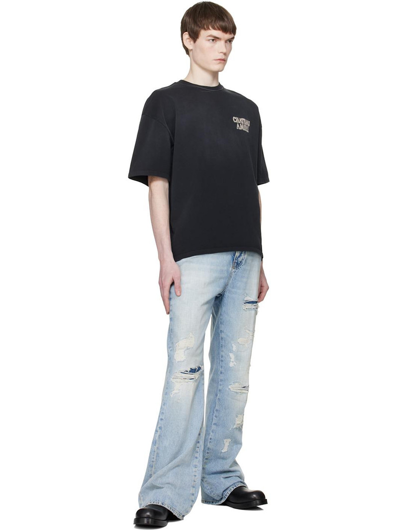AMIRI Black 'Chateau Amiri' Oversized T-shirt outlook