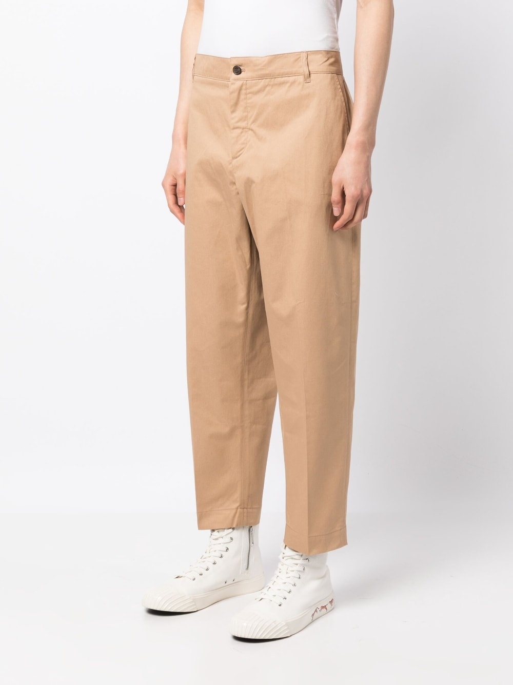 straight-leg tailored trousers - 3