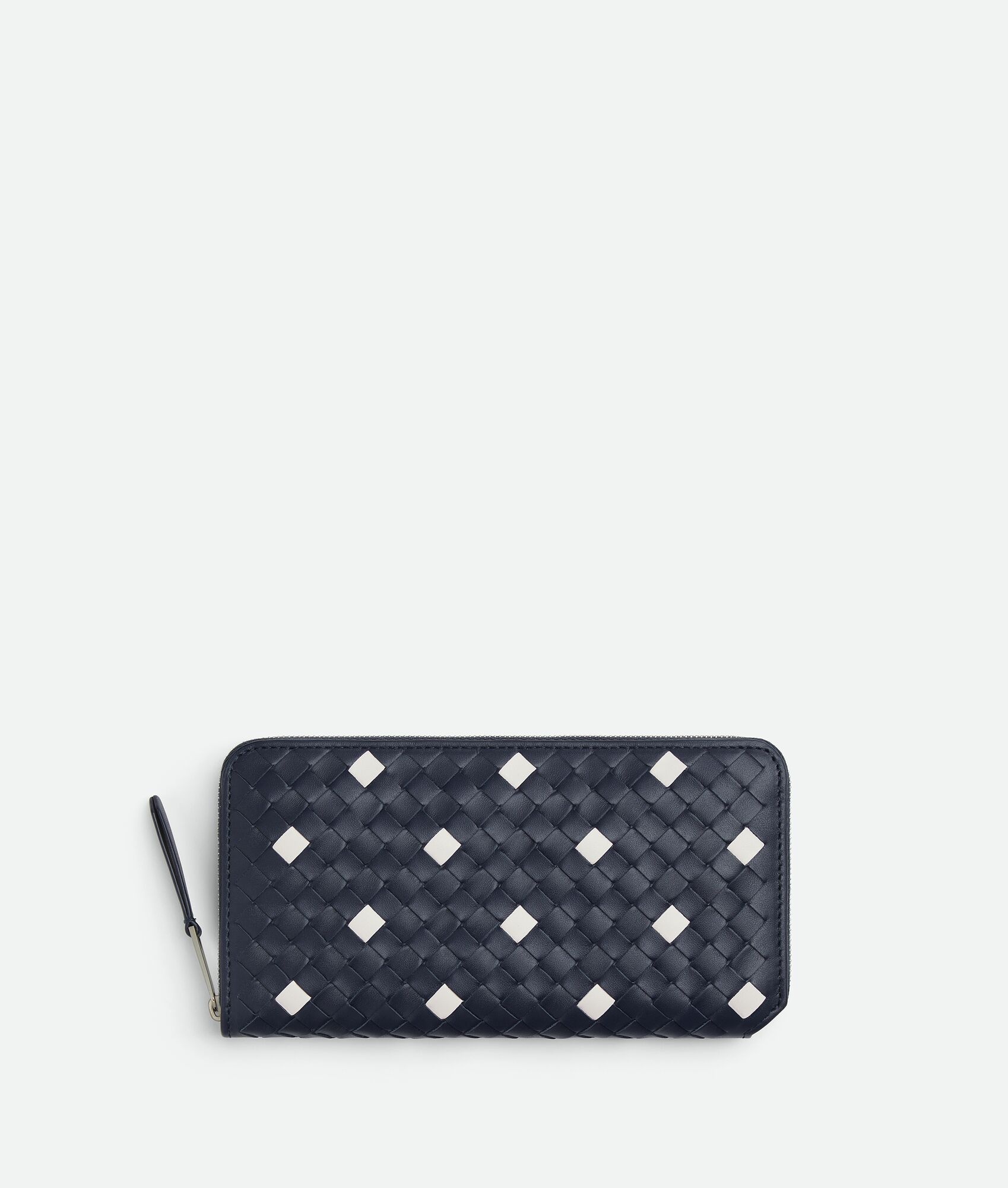 Intrecciato Piccolo Zip Around Wallet - 1