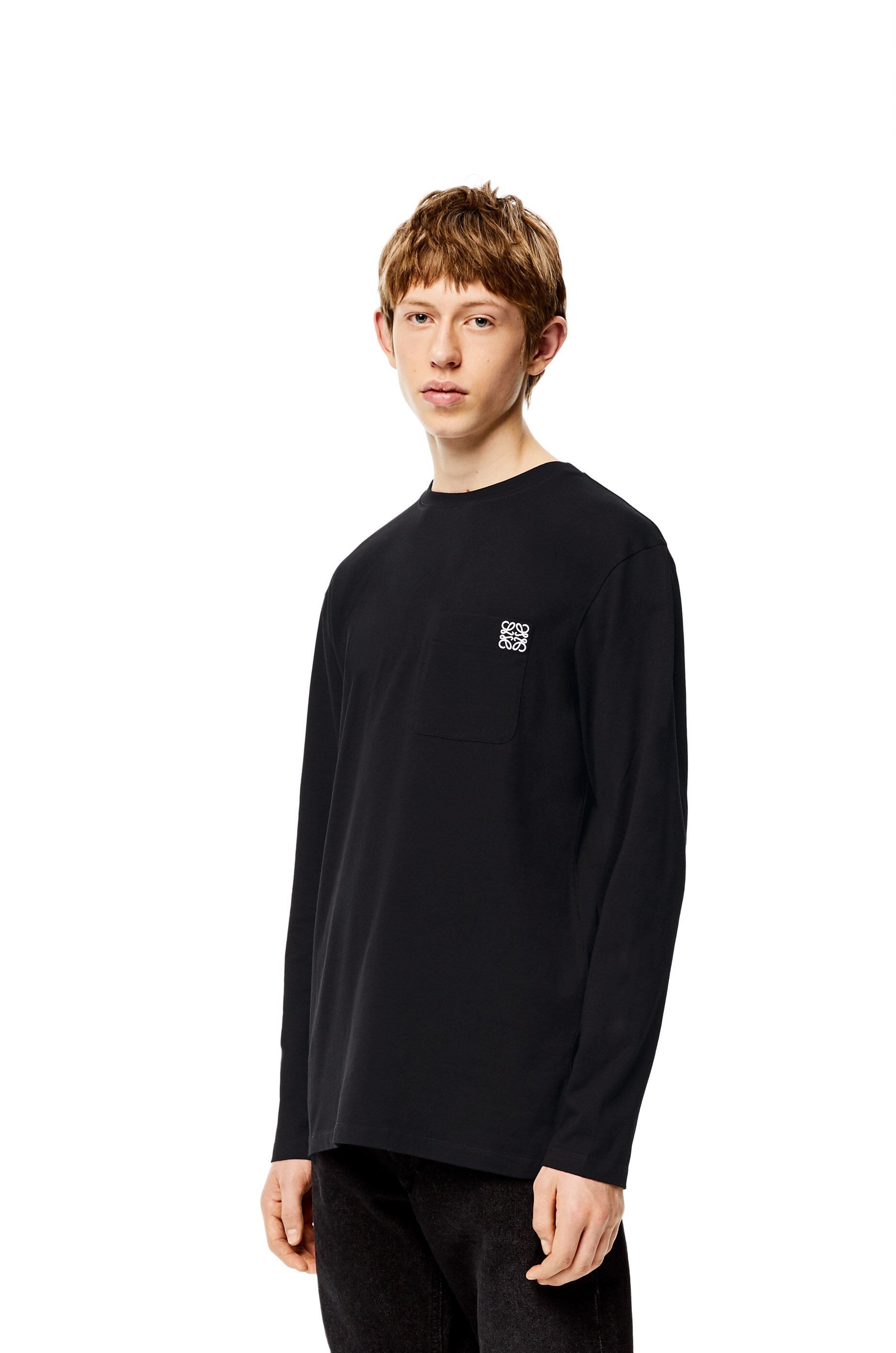 Anagram long sleeve T-shirt in cotton - 3