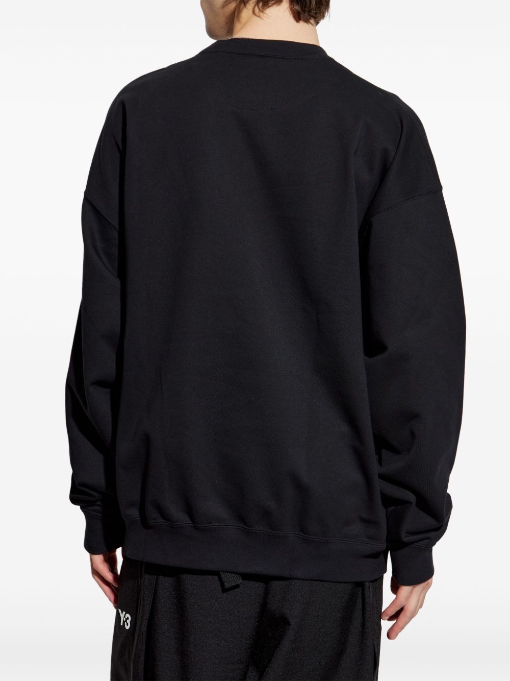 logo-appliqué sweatshirt - 4