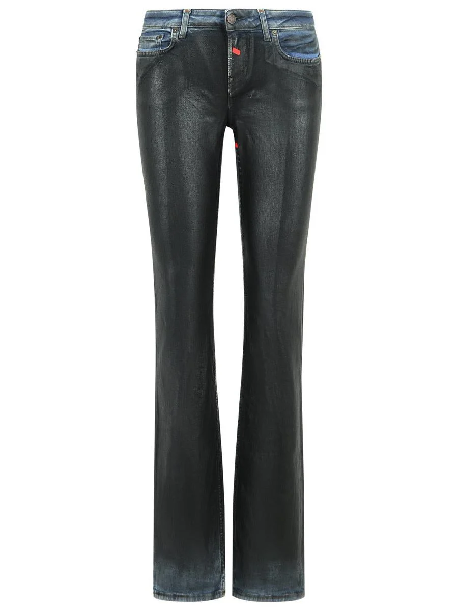 Acne Studios 'Skinny 2013F' Black Cotton Jeans - 1