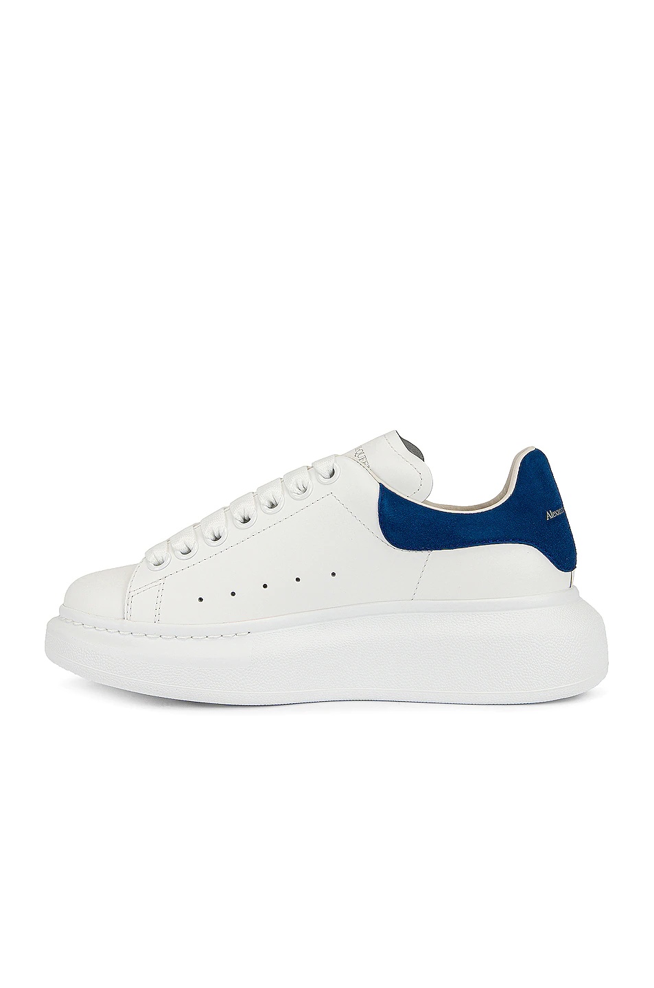 Leather Platform Sneakers - 5