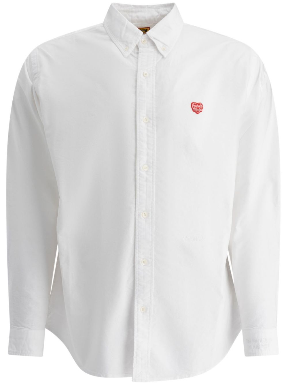 button-down cotton shirt - 1