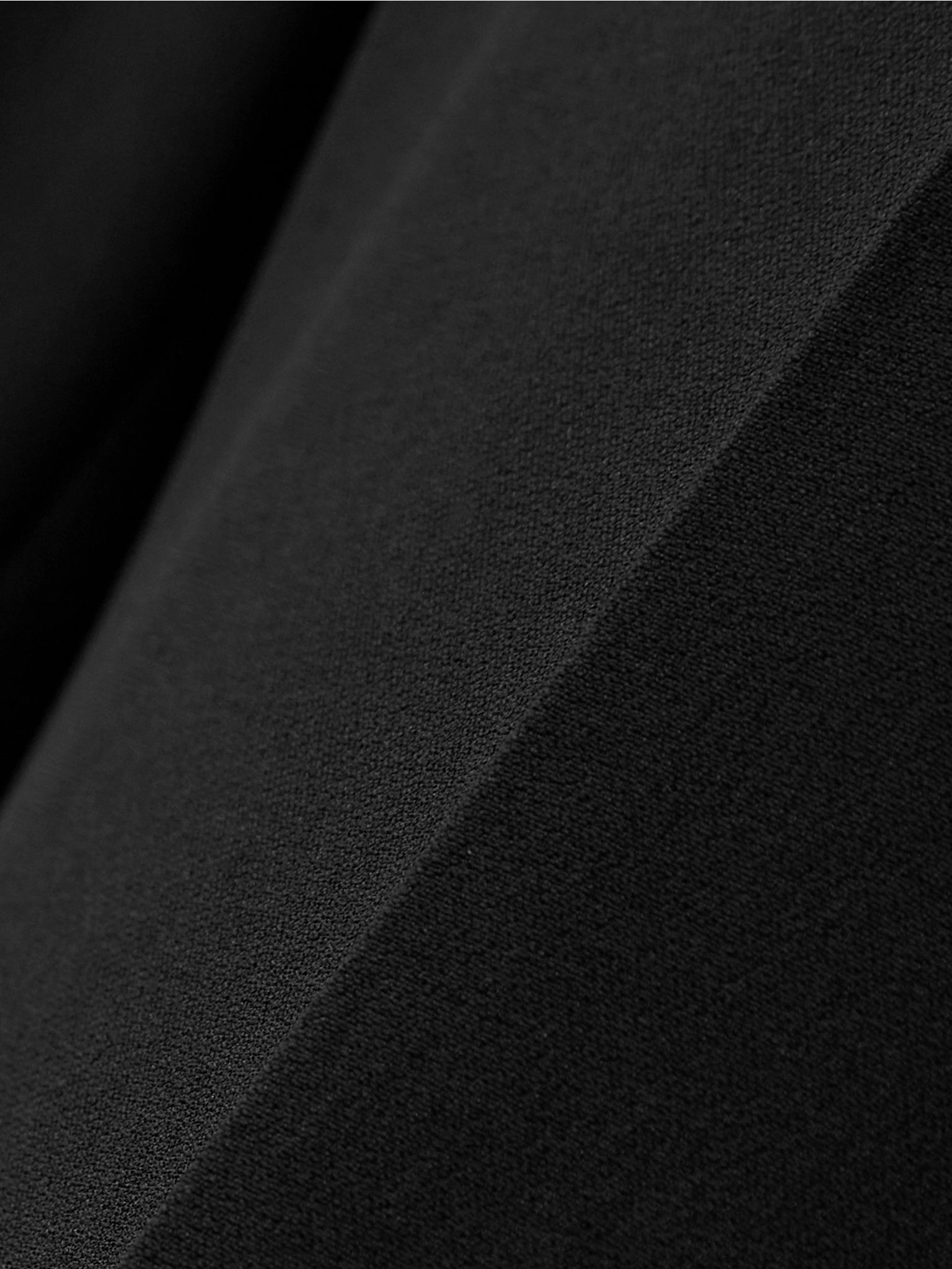 Crepe bootcut pants Black - 5