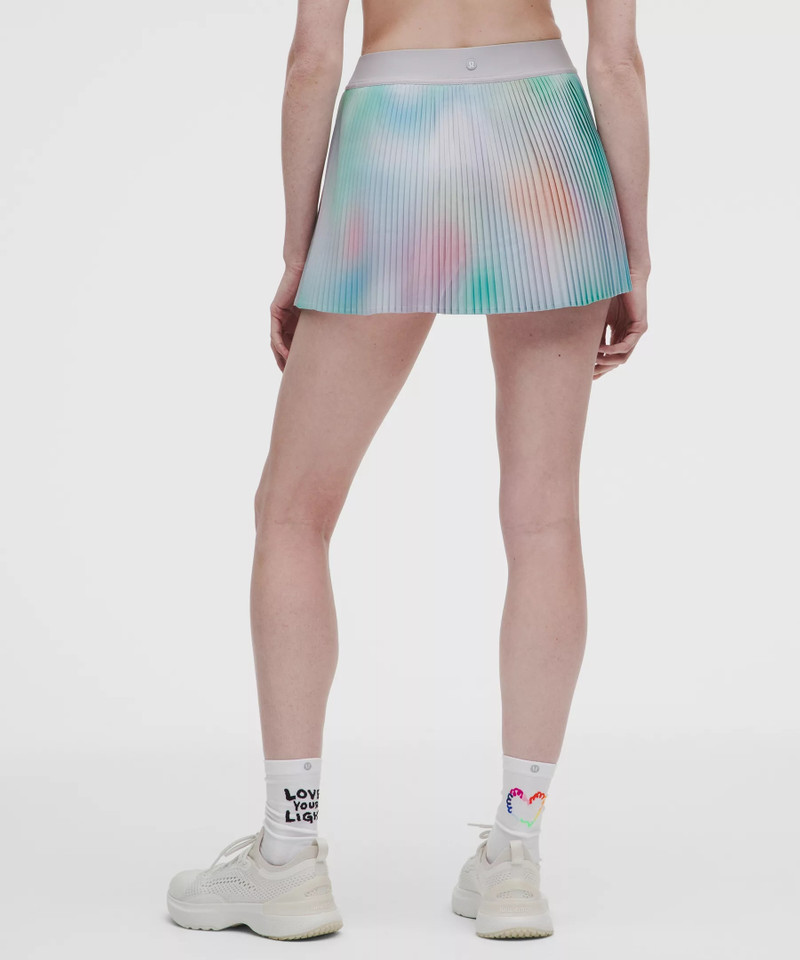RePleat High-Rise Pleated Tennis Skirt *Pride 3
