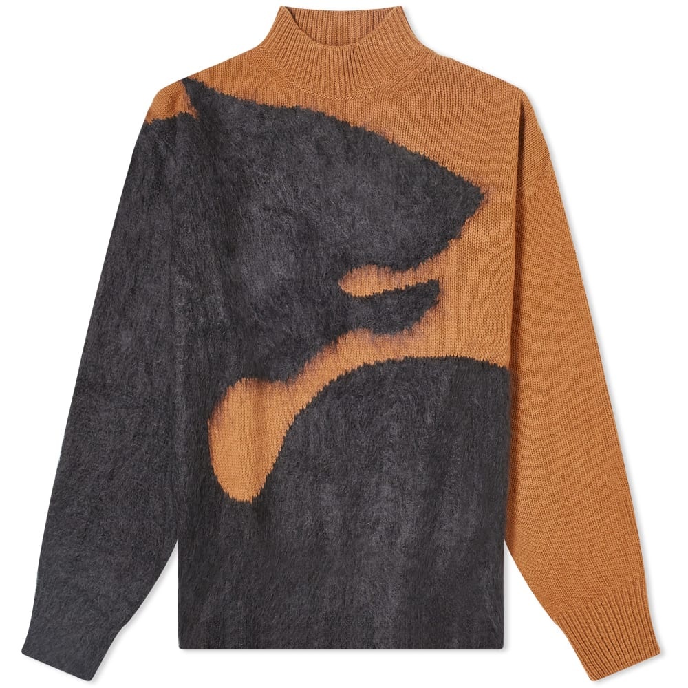 Kenzo Tiger Drawing Intarsia Knit - 1