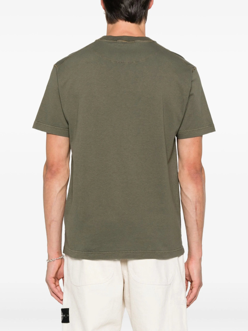 Stone Island Compass-patch Cotton T-shirt 3